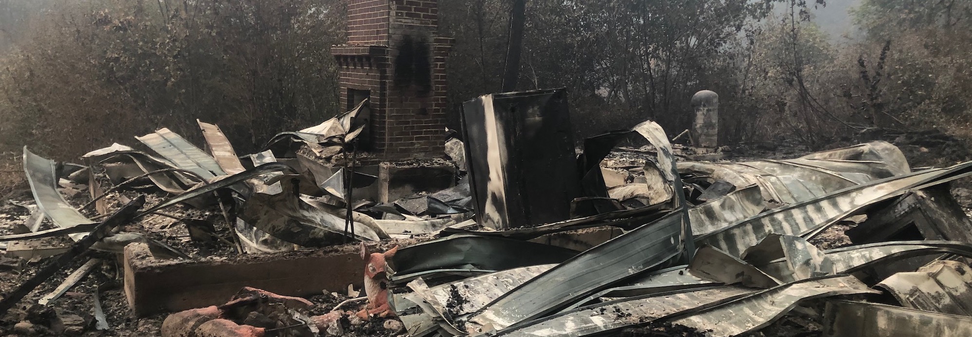 Photo of burned house submitted by Murphy